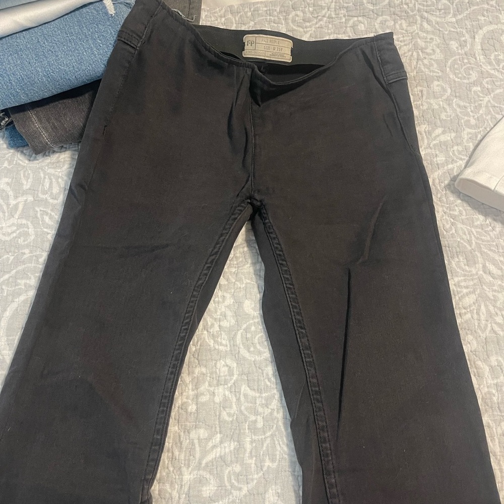 Free People Black Jeans